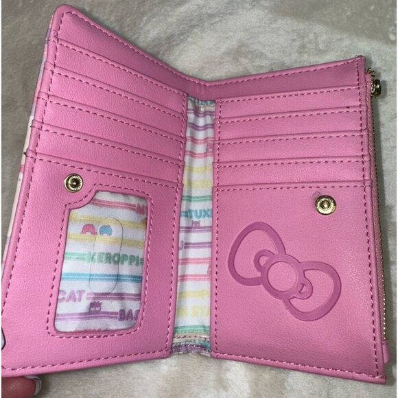 LOUNGEFLY Sanrio Hello Kitty And Friends Kawaii Faux Leather Wallet - Picture 5 of 7